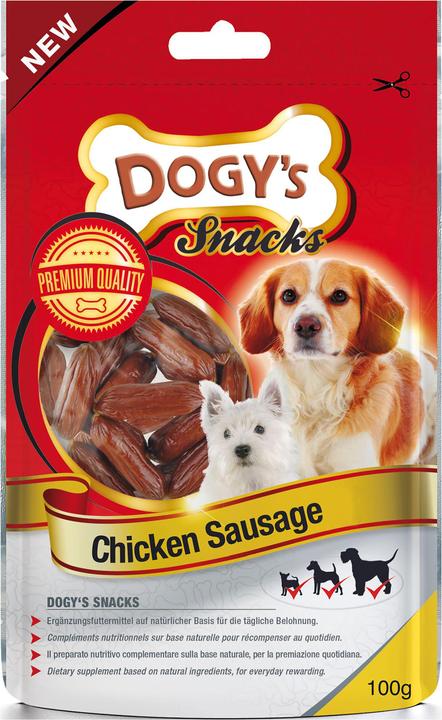 Produktbild Dogy's Soft Chicken Sausage (Adult, 1 Stk., 100 g)