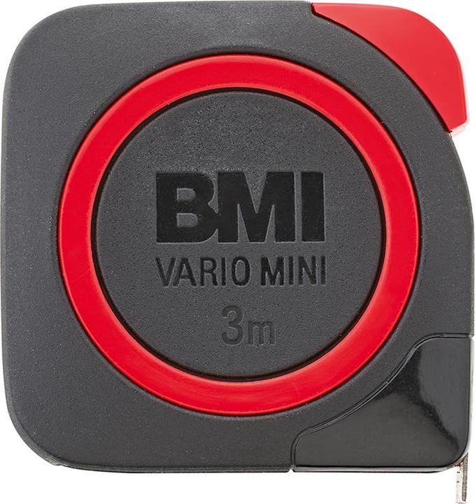 Produktbild BMI Taschenrollbandmass VARIO Mini Länge 3 m Breite 10 mm mm/cm EG II ABS Automatic (mm)