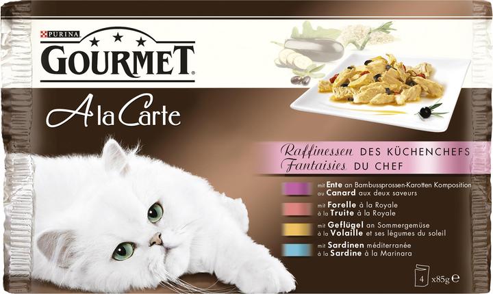 Produktbild Gourmet A la Carte Chefs Fantasies (Adult, 4 Stk., 85 g)