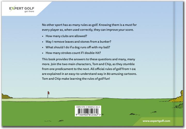 Immagine prodotto Golf Rules Cartoons with Tom & Chip (Inglese, Michael Weinhaus, Dusan Reljic, Yves C. Suono che, 2022)