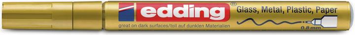 Immagine prodotto Edding 780 Marcatore a vernice lucida (Oro, 0.80 mm, 1 x)