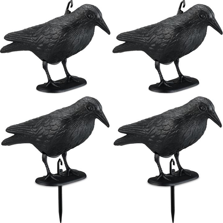 Produktbild Relaxdays 4x Vogelschreck