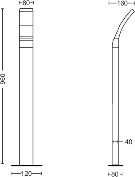 Immagine prodotto Philips Luce del sentiero Splay (1100 lm, IP44)