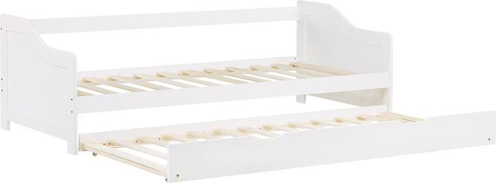 Actual product image Floki24 Children's bed Functional bed Youth bed Pull-out bed Bunk bed Guest bed - white, 90 x 200 cm (90 x 200 cm)