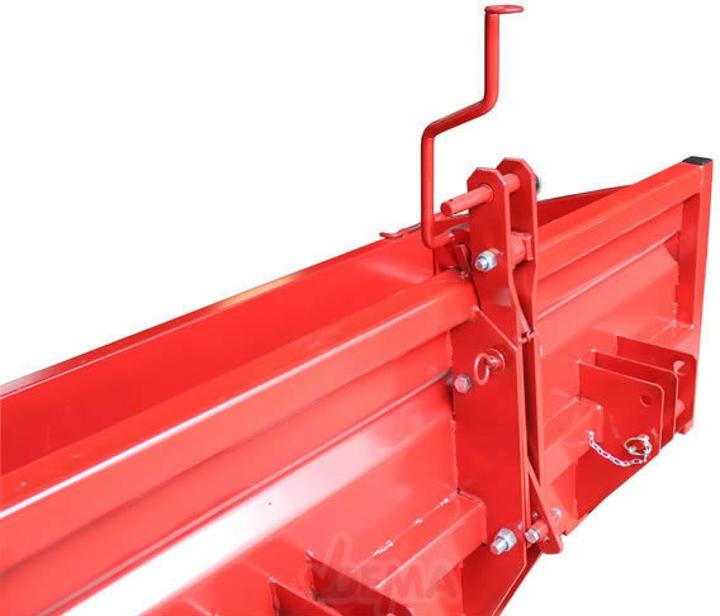 Actual product image Dema Heckcontainer Typ 1500 S / K1- rot (550 l)