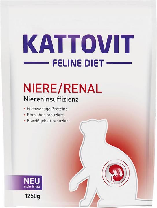 Image du produit Kattovit Régime rénal/félin (Adulte, 1 pcs, 1250 g)