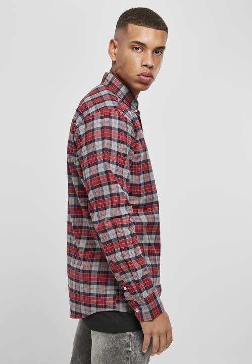Actual product image Urban Classics Plaid Cotton Shirt - 15279 (L)