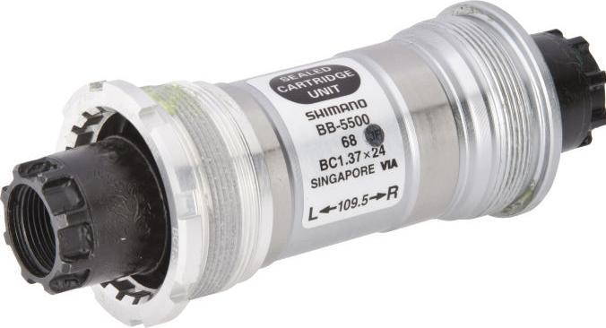 Actual product image Shimano 105 BB-5500 Octalink bottom bracket 70mm