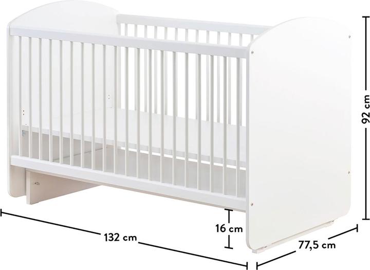 Produktbild Cilek Babybett schaukelbar (70x130cm) (70 x 130 cm)
