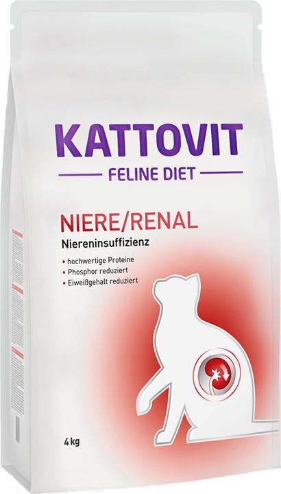 Image du produit Kattovit Niere/Renal Feline Diet (Adulte, 1 pcs, 4000 g)