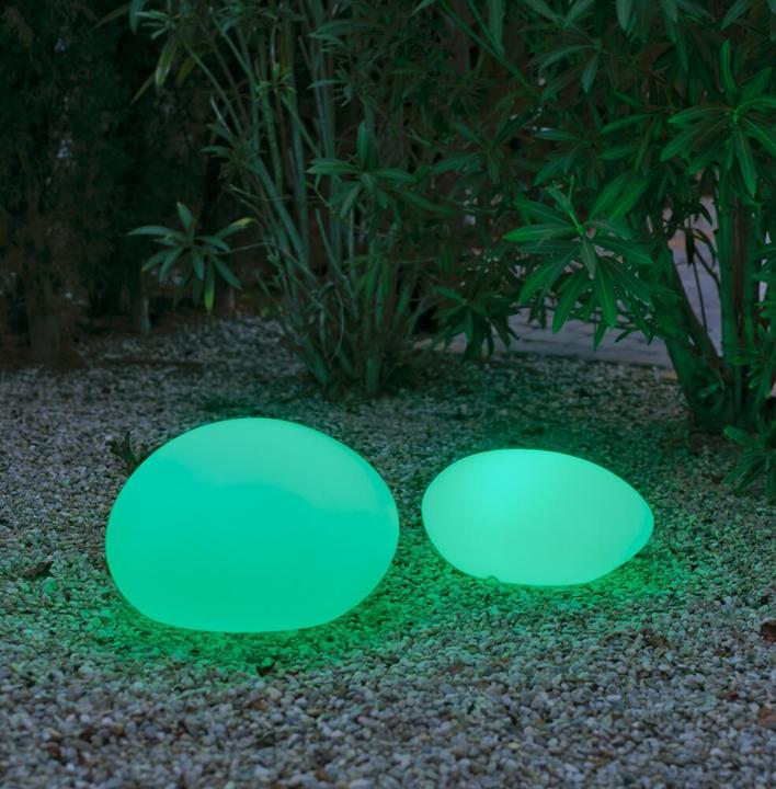 Produktbild Newgarden PETRA 40 LED Steinleuchte, Stein-Design 40cm Kabel E27 Innen & Aussen IP65 (E27, IP65)