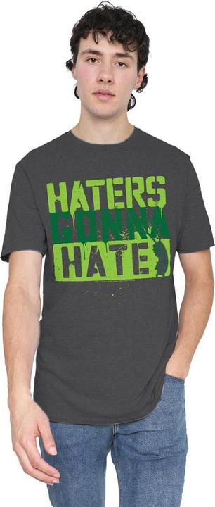Actual product image Spongebob Squarepants Unisex Adult Haters Gonna Hate T-Shirt (XL)