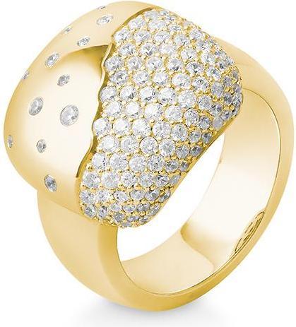 Actual product image Breuning RING - BRILL. 1,446 Ct. G/if (62, 750/18 K Gold)
