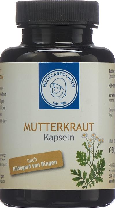 Immagine prodotto Hildegards Laden Capsule di Motherwort Capsule (90 Pezzo/i, Pillole, 61 g)