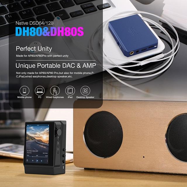 Actual product image Hidizs DH80S (Black)