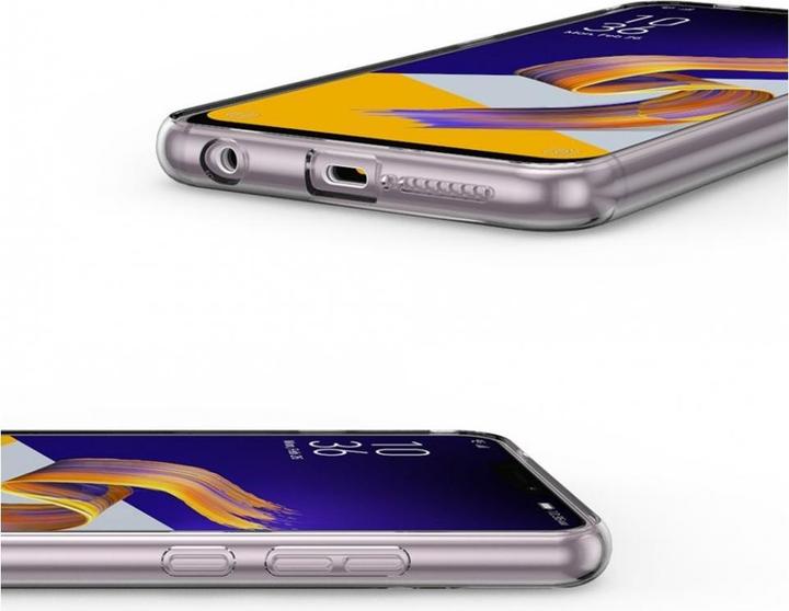 Actual product image Screenguard Asus ZenFone 5 / 5Z Flexible TPU Clear Case (Asus Zenfone 5Z)