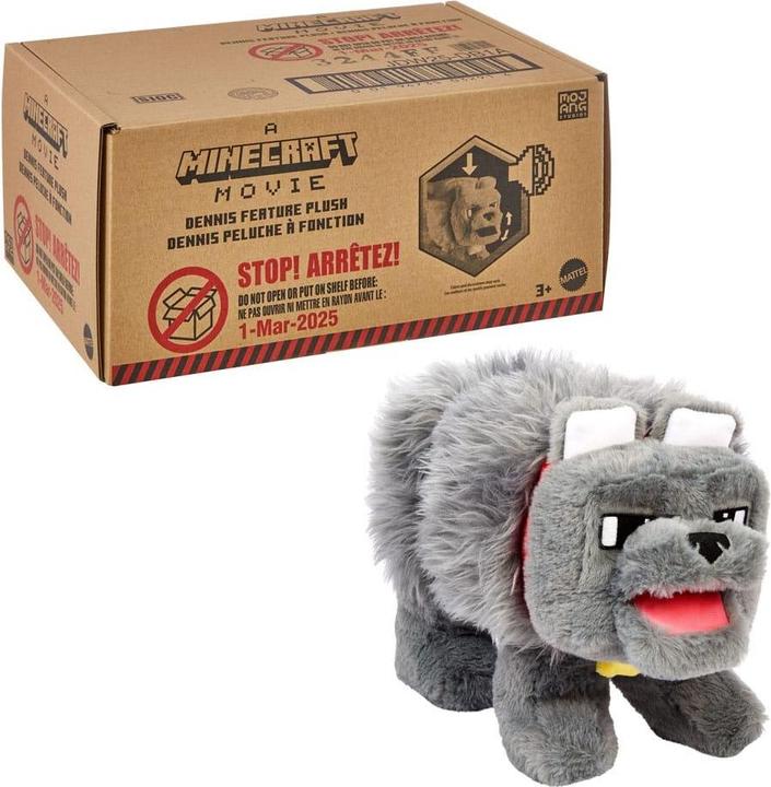 Produktbild Minecraft Dennis the Wolf (24.10 cm)