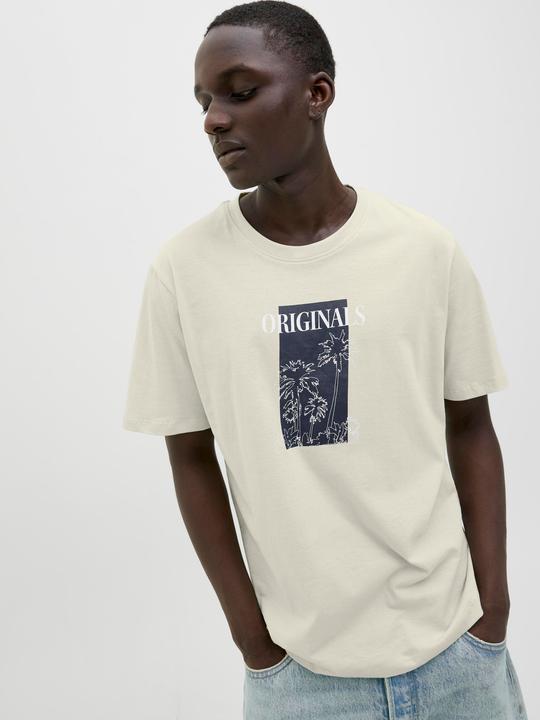 Produktbild Jack & Jones Gedruckt Rundhalsausschnitt T-shirt T-shirt (S)