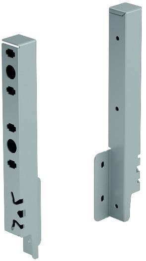 Produktbild Hettich Rückwandverbinder-Set ArciTech, silber (1 Stk.)