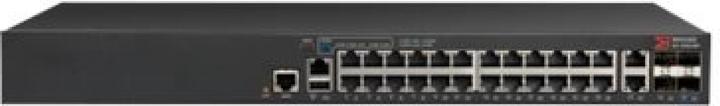 Brocade CommScope RUCKUS Networks ICX 7150 Switch 24x 10/100/1000 PoE+ ports 370 Watt, 2x 1G RJ45 uplink-por (24 Ports)