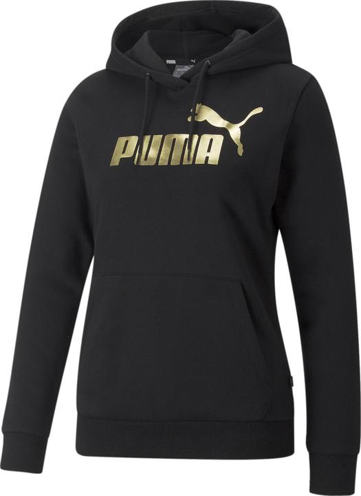 Puma ESS+ Metallic Logo Hoodie (XS)