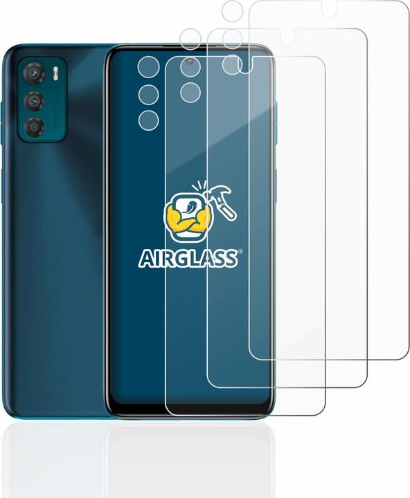 Produktbild BROTECT AirGlass Panzerglasfolie (3 Stück, Motorola Moto G42)