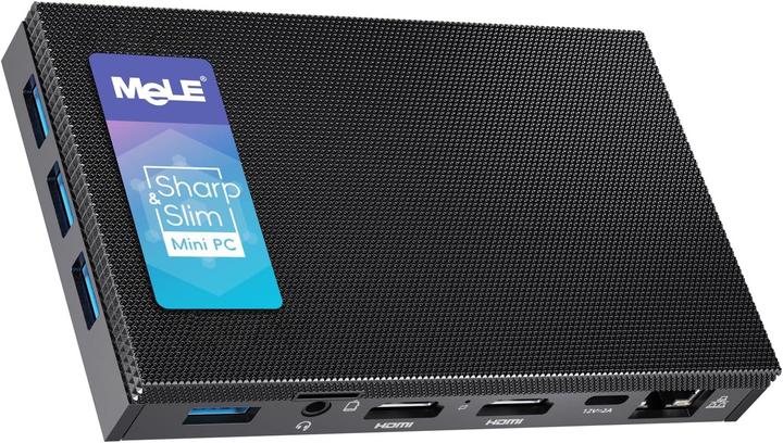 Produktbild Mele Lüfterloser Mini PC Quieter2Q mit Windows 11 Pro (4 GB)