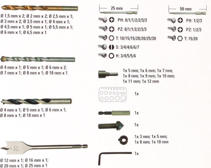 Actual product image Metabo Accessory set SP (2.2 cm)