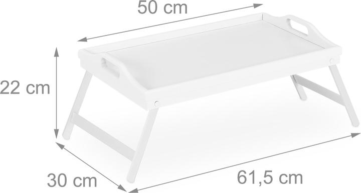 Image du produit Relaxdays Plateau de lit