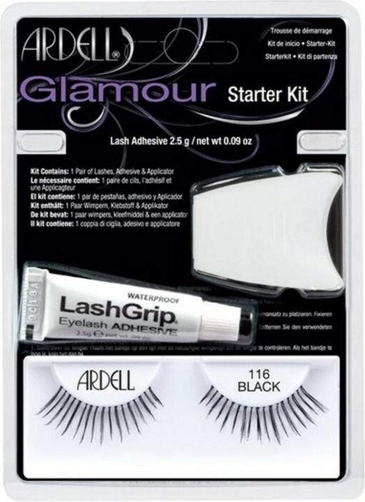 Immagine prodotto Ardell Ciglia artificiali Glamour Starter Kit, Nero (Ciglia artificiali)
