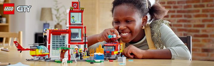 Image du produit LEGO Caserne de pompiers (60320, LEGO City)
