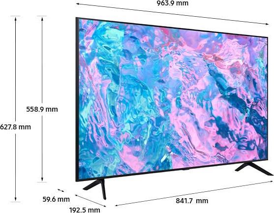 Actual product image Samsung UE43CU7170U (43", CU7170, LED, 4K, 2023)