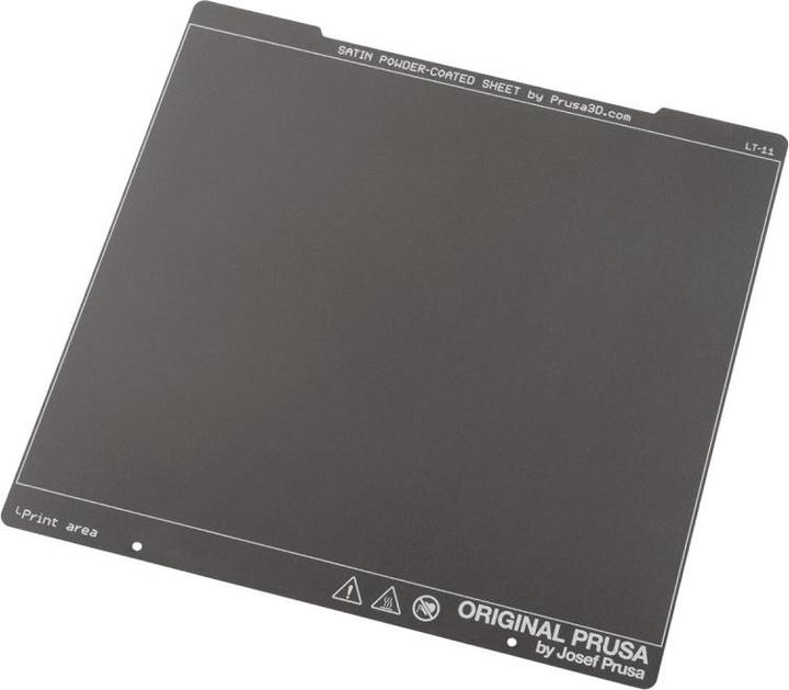 Prusa Satin powder-coated sheet steel for MK3 and MK4 (Plate)