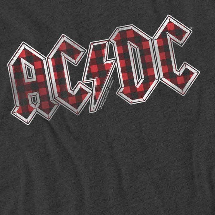 Immagine prodotto AC/DC Maglietta Logo Plaid Adulto Unisex (S)