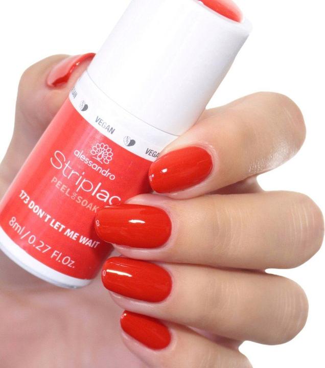Image du produit Alessandro Striplac Peel or Soak - 173 Ne me laisse pas attendre (173 Ne me fais pas attendre, Vernis semi-permanent)