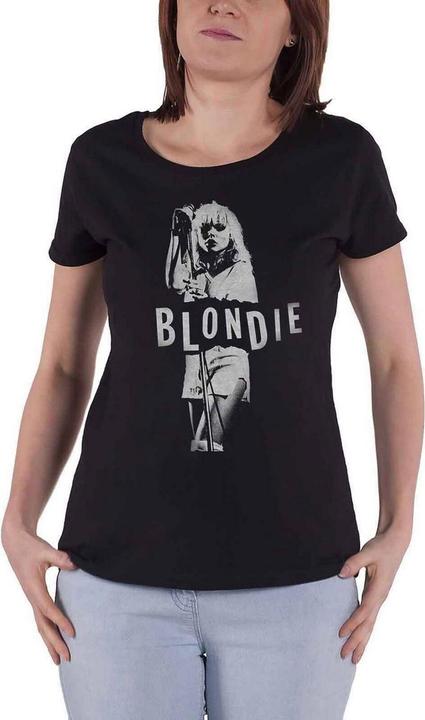 Actual product image Music Brand Womens/Ladies Mic Stand T-Shirt (XL)