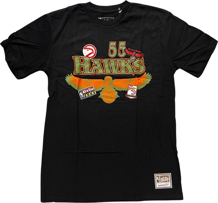 Produktbild Mitchell & Ness nba-t-shirt atlanta hawks dikebe utobo (M)