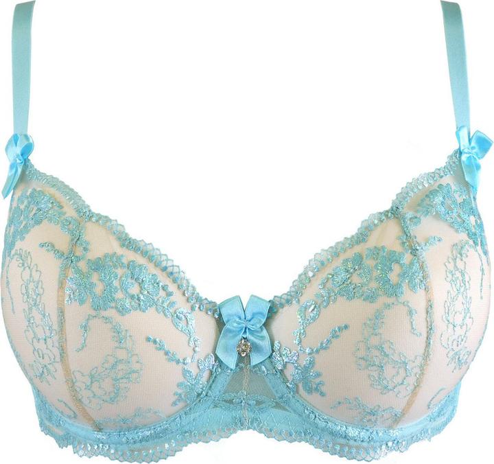 Produktbild Axami Soutien-gorge dentelle bleu V-10131 - - 95C - Bleu (80 C)