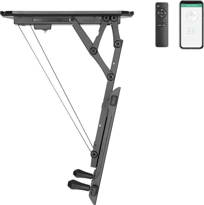 Produktbild Maclean UCHWYT DO TV ELEKTRYCZNY SUFITOWY 32 -70 35KG MC-880T (Decke, 70", 35 kg)