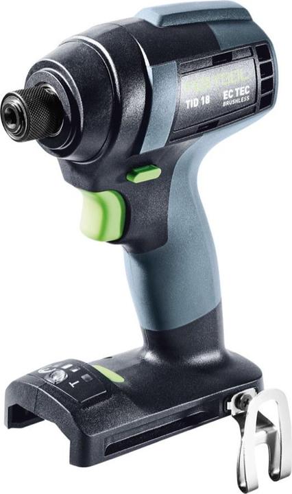 Immagine prodotto Festool TID 18 Basic Visseuse à percussion sans fil 180Nm, 1/4" 18V + 1x batteria 4,0Ah + Caricabatterie (Batteria ricaricabile)