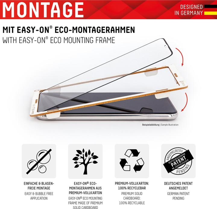 Produktbild Displex Real Glass, Full Cover Panzerglas (1 Stück, Samsung Galaxy S20 FE)