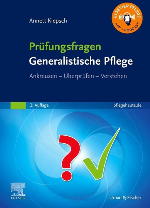 Actual product image Prüfungsfragen Generalistische Pflege (German, Annett Klepsch, 2024)