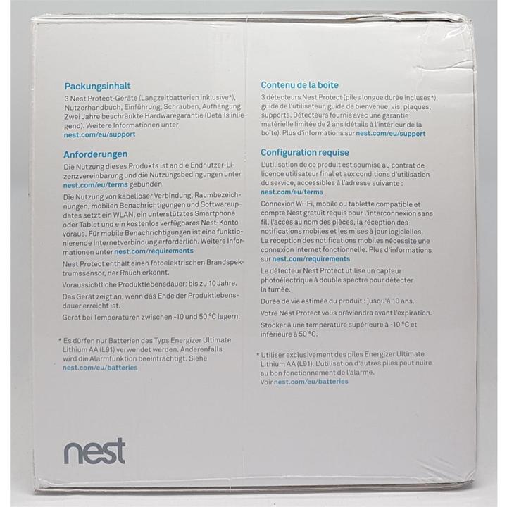 Actual product image Nest Protect Set of 3