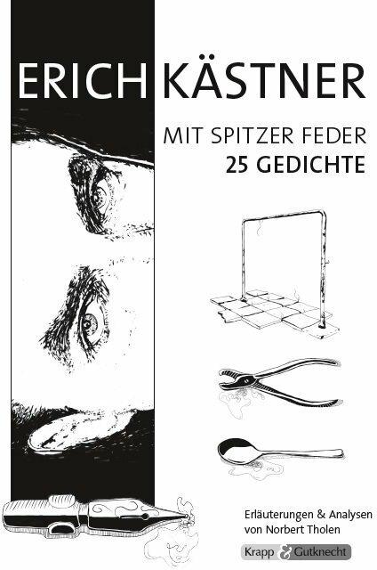 Immagine prodotto Erich Kästner mit spitzer Feder - 25 Gedichte (Tedesco, Norbert Tholen, 2019)