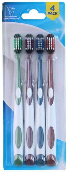 Produktbild Soft toothbrush 4as (4 x)