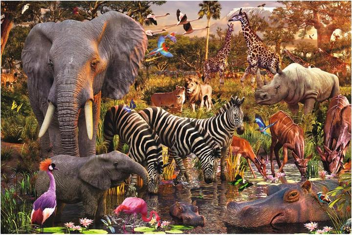 Produktbild Ravensburger Afrikanische Tierwelt (3000 Teile)