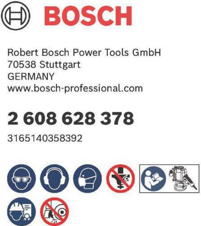 Produktbild Bosch Professional Zubehör Nutfräser