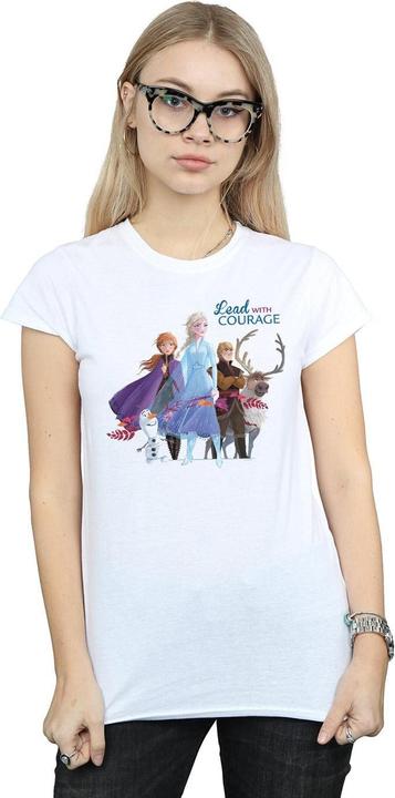 Immagine prodotto Disney Frozen 2 Lead With Courage Maglietta Donna (S)