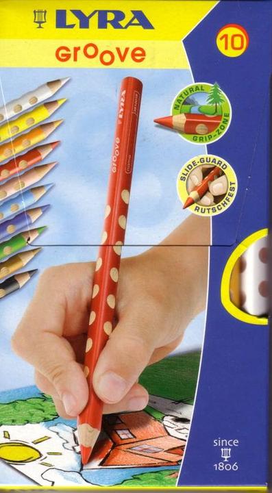 Produktbild Lyra GROOVE Farbstift (Mehrfarbig, 10 x)