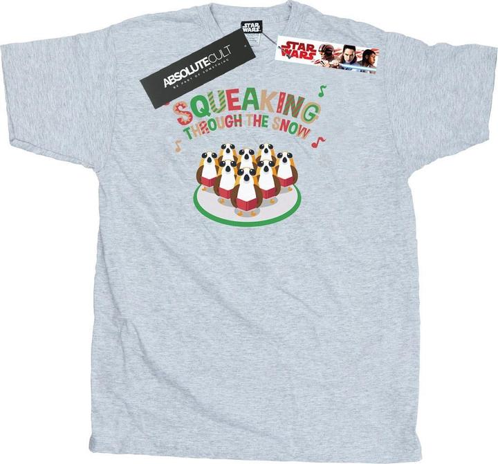 Produktbild Star Wars The Last Jedi Porgs Squeaking Through The Snow TShirt (3XL)